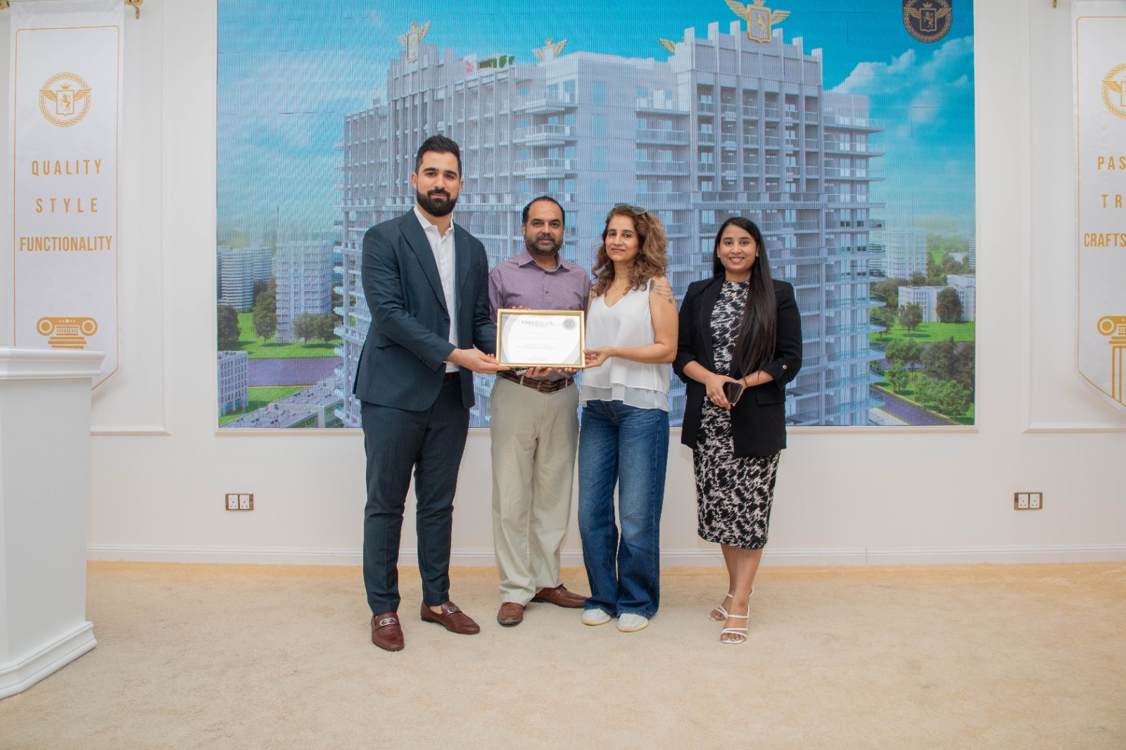 Client certificate ceremony